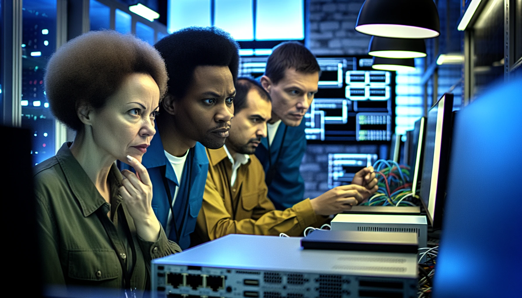 Digital forensics investigation in progress