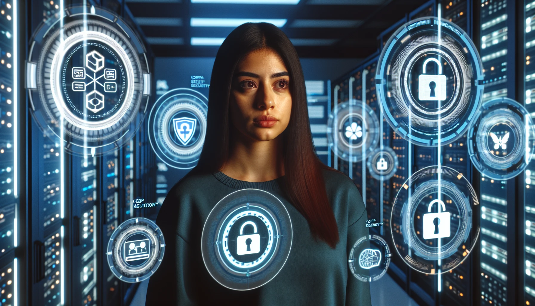 Cybersecurity engineer obtaining relevant certifications