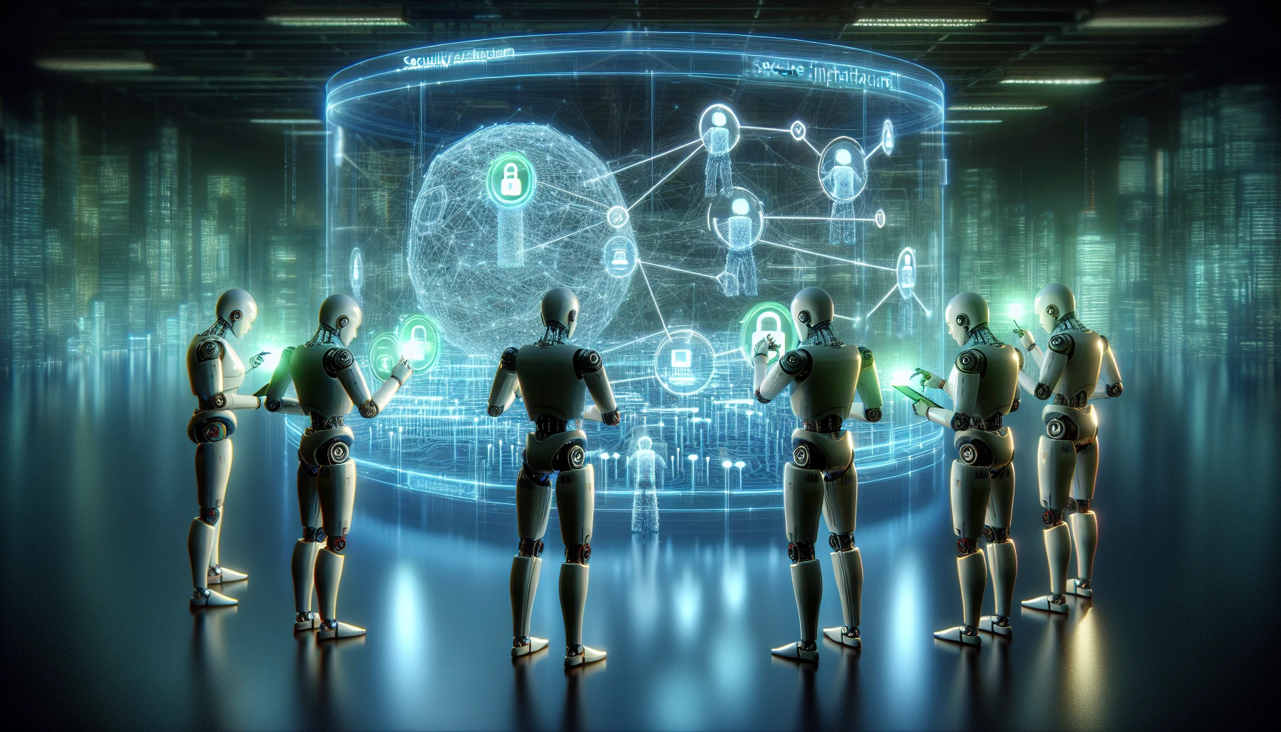 Illustration of enterprise security architecture