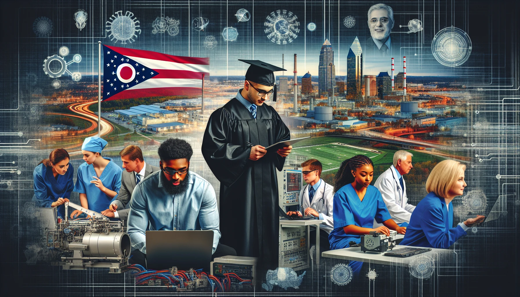 Career Opportunities and Job Market for Cybersecurity Graduates in Ohio